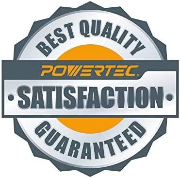 POWERTEC 6 inch Blast Gate, Clog Resistant & Anti Gap Tapered ABS Plastic Fitting for Dust Collector, Dust Collection Fittings, Dust Collection Hose, Shop Vac, Hose Clamps, 1PK (70442)