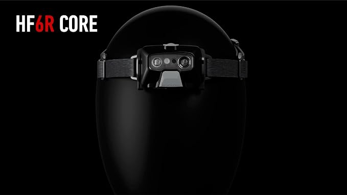 Ledlenser HF6R Core Hands Free, Rechargable Headlamp, Water Resistant, 800 Lumens, White