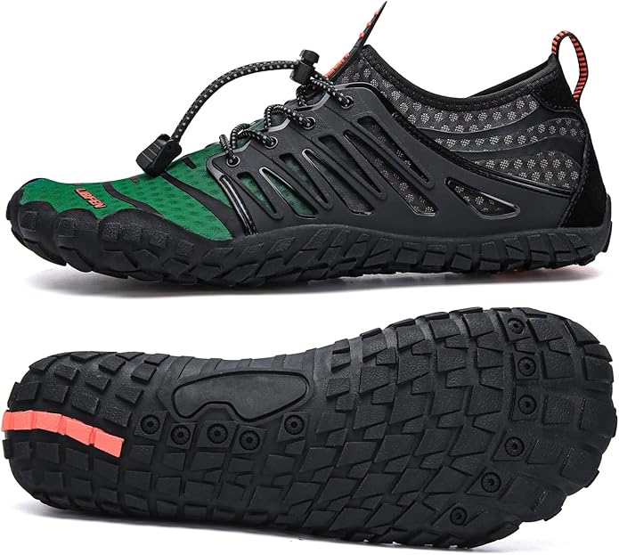 UBFEN Water Shoes Aqua Swim Shoes Mens Womens Beach Sports Quick Dry Barefoot for Boating Fishing Diving Surfing