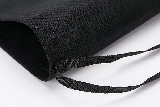 Khaki Chefโs Knife Roll Case, Waxed Canvas Cutlery Knives Holders Protectors, Home Kitchen Cooking Tools And Utensils Wrap Bag Wallet, Multi-Purpose Brush Roll Bag, Travel Tool Roll Pouch