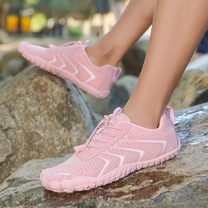 UBFEN Water Shoes Aqua Swim Shoes Mens Womens Beach Sports Quick Dry Barefoot for Boating Fishing Diving Surfing
