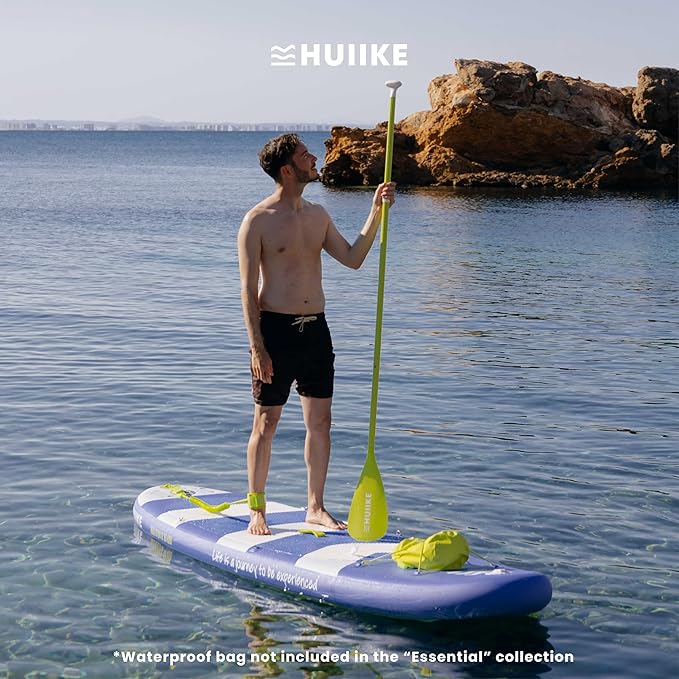 Inflatable Paddle Board for Adults with Accessories Included, Oar, Fins, Pump. Stand Up Paddleboard Great Stability and Resistance. 10’ x 33" x 5.9", Maximum Load 286 lb