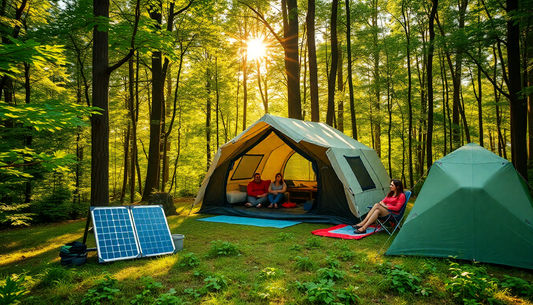 Creating a Green Campsite: Comfort Without Compromise