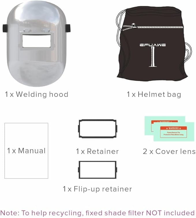 Flip Up Chopped Fiberglass Sugar Scoop Welding Helmet, Medium Cut top and Bottom Sugar Scoop Pipeline Welding Hood