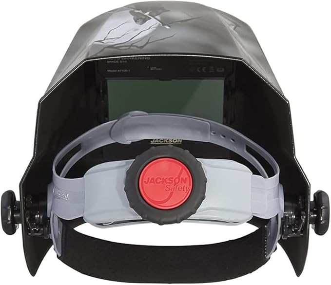 Jackson Safety Premium Graphic Welding Hood with Digital ADF - Ultra Lightweight Auto Darkening Welding Helmet - ANSI Z87.1 (Multiple Styles)