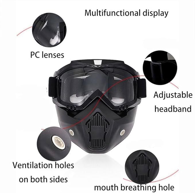 Laveberry Auto Darkening Welding Helmet, Anti-Glare UV Welding Mask for Cutting & Grinding, Detachable Face Shield, Large Viewing Welding Hood,Can Be Used for Welding and Cycling (transparent)