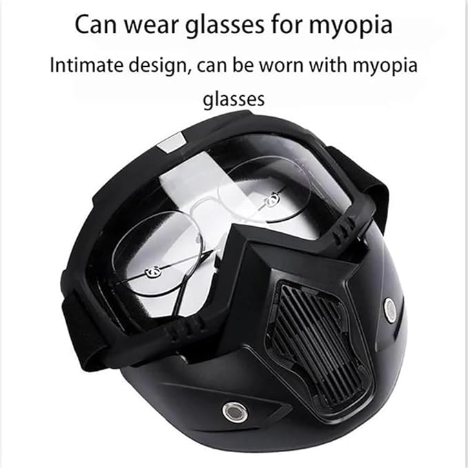 Auto Darkening Welding Helmet, Anti-Glare UV Welding Mask, Anti-Glare,Dust Protection,Detachable Face Shield Large Viewing Welding Hood,Can Be Used for Welding and Cycling (black)
