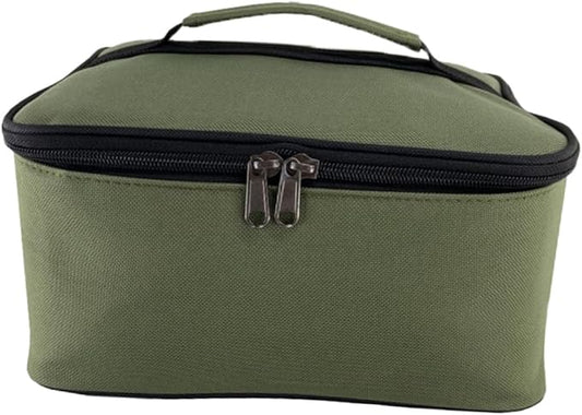 Gas Canister Storage Bag Camping Utensil Bag Pouch Protector Carry Case Tableware Storage Organizer for Picnic Travel Camping