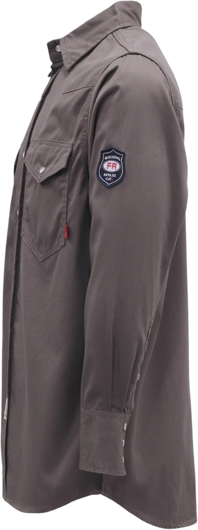 BOCOMAL FR Shirts 6.25oz Lightweight Welding Shirts Flame Resistant Men's Fire Retardant Shirt