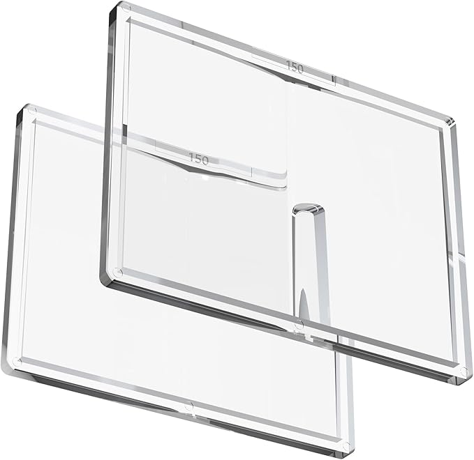 ARCCAPTAIN 2PCS Welding Cheater Lens Magnifying Lens, 1.5 Magnification, 3.54" x 4.25", Compatible with Most Welding Helmets