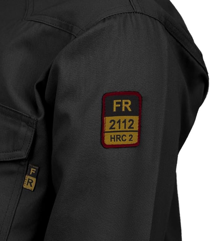 Flame Resistant FR Welding Shirt - 100% C - 9 oz