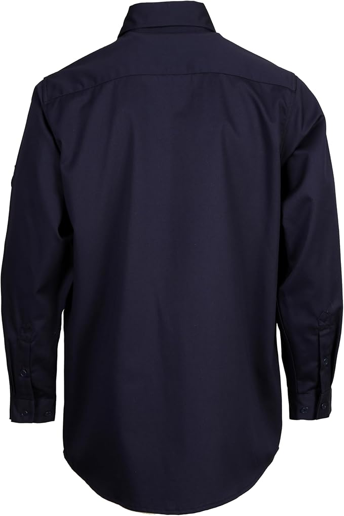 BOCOMAL FR Shirts 6.25oz Lightweight Welding Shirts Flame Resistant Men's Fire Retardant Shirt