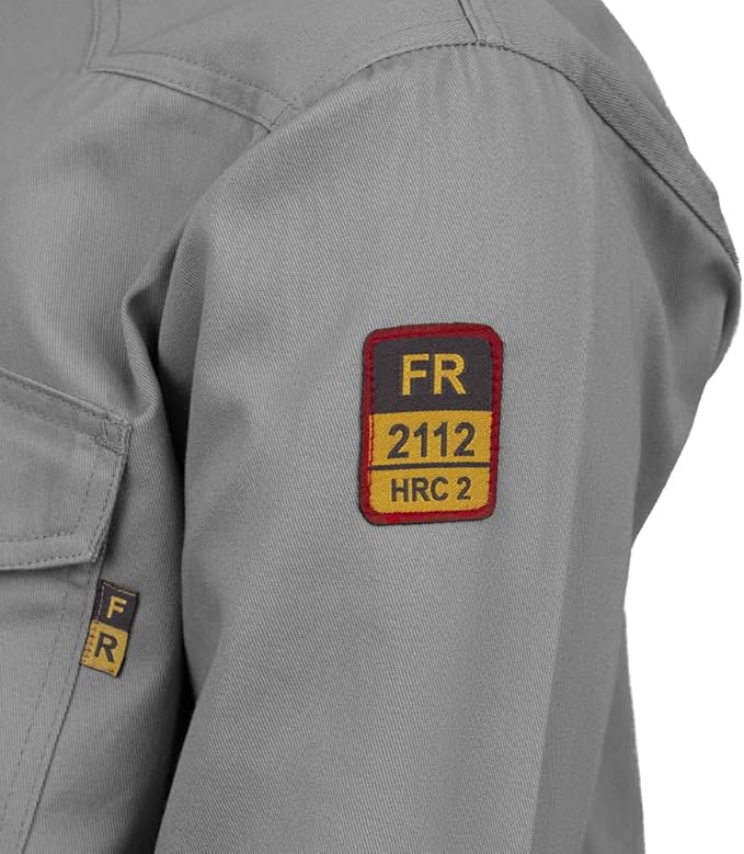 Flame Resistant FR Welding Shirt - 100% C - 9 oz