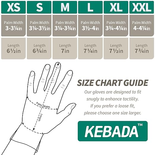 Kebada W1 Safety Work Gloves, PU Coated Touch Screen Work Gloves with Grip, Bulk Pack Working Gloves for Warehouse, Construction, Gardening and Mechanic Use, Black, 50 Pairs, X-Large