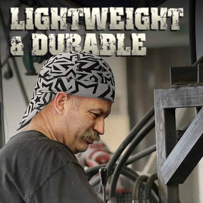 YESWELDER Welding Cap, Stellar Style 7-1/2", Heat-Resistant Reversible Durable Protective Welders Cap