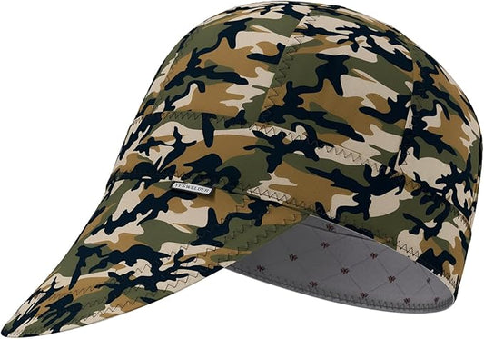 YESWELDER Welding Cap, Camouflage Style 7-1/4", Heat-Resistant Reversible Durable Protective Welders Cap