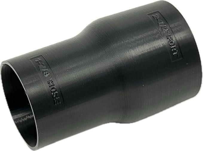 Hose Adapter for 2-1/2" Dust Collection Ports - Made in USA - Connects to Table Saw, Bandsaws, Spindle Sanders, Miter Saws, and other equipment (D36/32 Hose)
