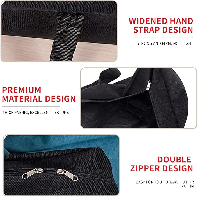 Grill Tool Storage Bag, 24" Oxford Cloth Grill Accessory Storage Bag, Double Zipper Grill Tools Storage Bag, Suitable for Grill Utensil Storage, BBQ Tool Storage