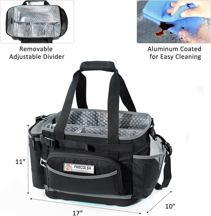 Large Grill Caddy with Hard Base - Blakstone BBQ Organizer, Picnic Camping Utensil Caddy, Tailgating Essentials, Grill Gifts for Men