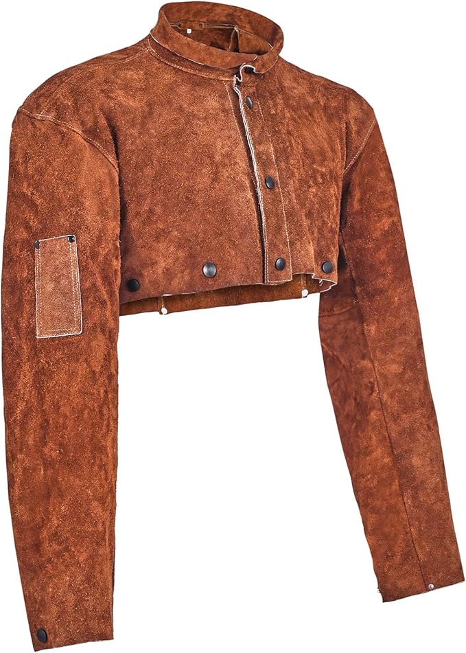 VEVOR Unisex Leather Welding Cape Sleeve