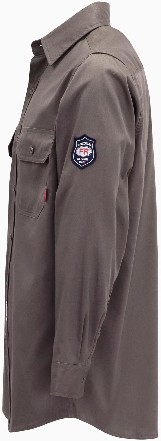BOCOMAL FR Shirts 6.25oz Lightweight Welding Shirts Flame Resistant Men's Fire Retardant Shirt