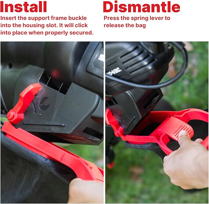 Shop-Vac 3 in 1 Electric Leaf Blower, Vacuum & Mulcher for Lawn Care, 180 mph Airflow, 530 cfm Delivery Power, 35L Collection Bag