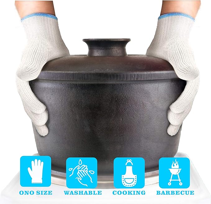 Heat Resistant Oven Glove Hot Surface Handler (Set of 2)