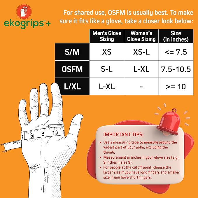 Ekogrips+ Premium Silicone Oven Mitts - Comfy, Waterproof, Heat Resistant BBQ Gloves for Grilling, Long Cuff for Added Protection, 5 Finger Dexterity, 3 Sizes, 4 Colors, L/XL, Black