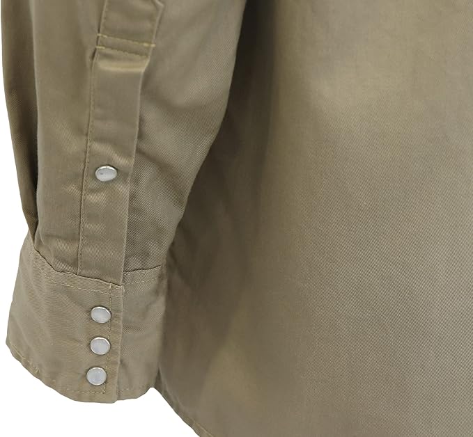 BOCOMAL FR Shirts 6.25oz Lightweight Welding Shirts Flame Resistant Men's Fire Retardant Shirt