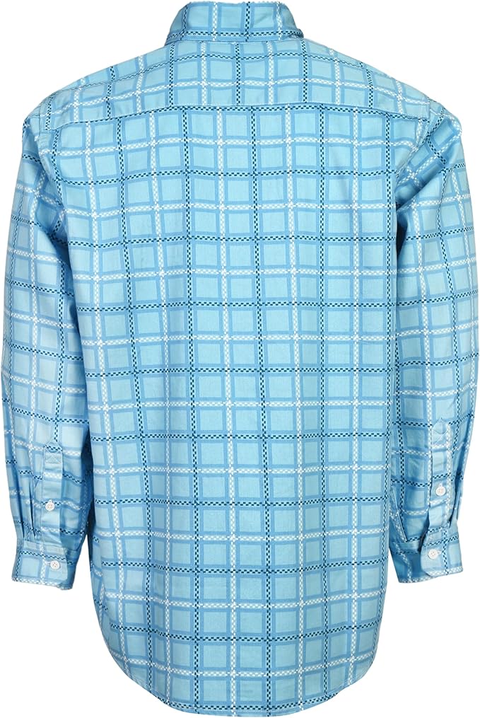 KONRECO FR Shirts for Men Fire Resistant Button Down Work Shirt 100% Cotton 6.5oz Lightweight Welding Shirts