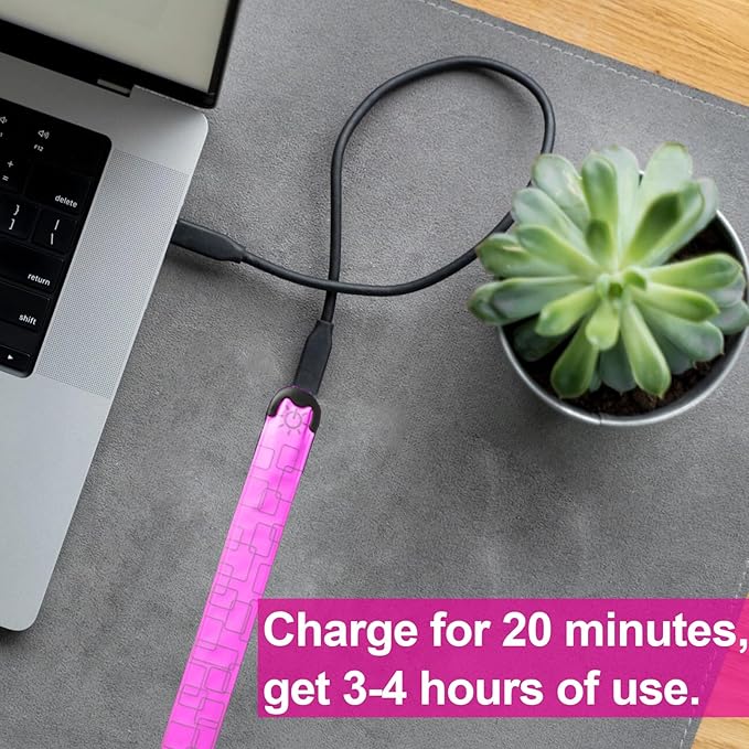 LED Armband for Running,USB Rechargeable Safety Light for Runners,High Visibility Light Up Band Reflective LED Bracelet for Night Walking Jogging Cycling Running Gear