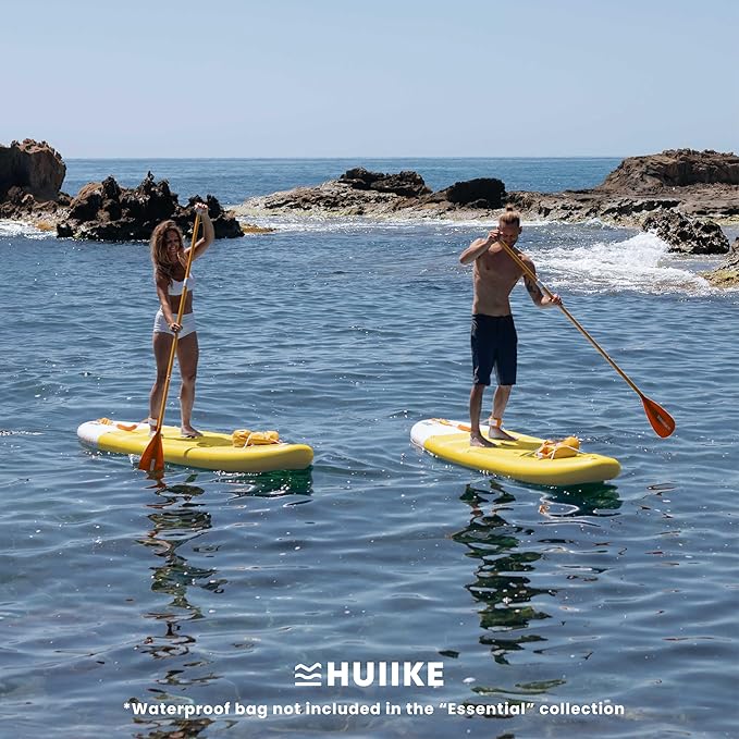 Inflatable Paddle Board for Adults with Accessories Included, Oar, Fins, Pump. Stand Up Paddleboard Great Stability and Resistance. 10’ x 33" x 5.9", Maximum Load 286 lb
